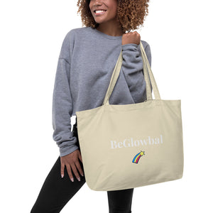 BeGlowbal Large Organic Tote Bag