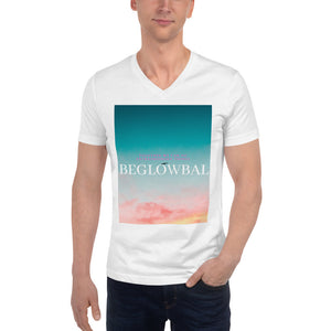 BeGlowbal Unisex Short Sleeve V-Neck T-Shirt