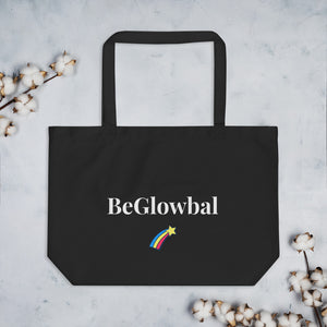 BeGlowbal Large Organic Tote Bag