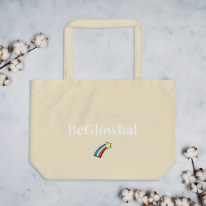BeGlowbal Large Organic Tote Bag